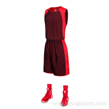 Cheap Basketball Jersey Sets Blank Basketball Uniform